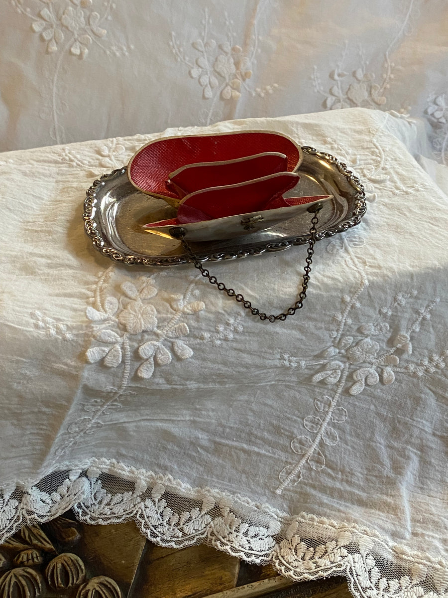 victorian shell purse