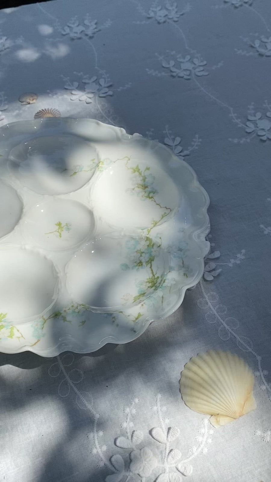 french haviland limoges oyster plate