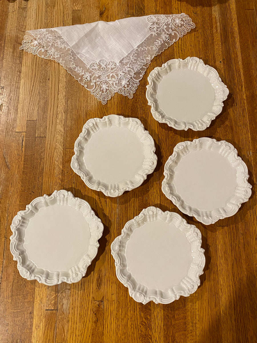 italian cream shell plates