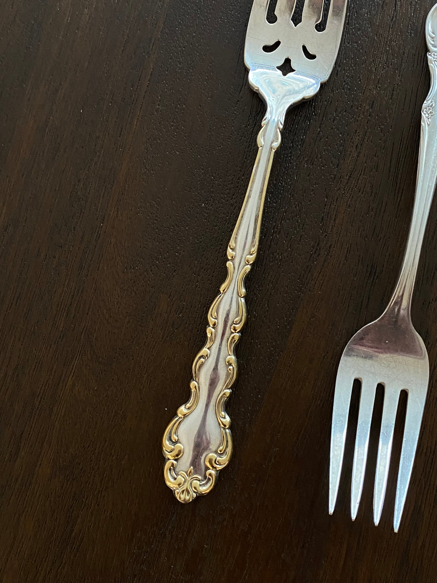 vintage silver forks