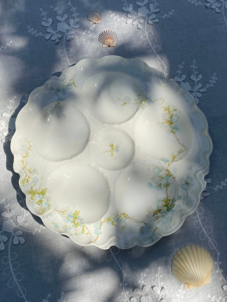 french haviland limoges oyster plate